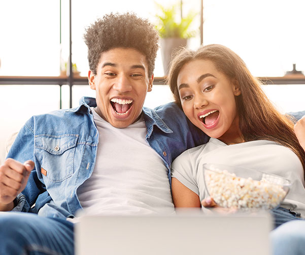 Couple excited about faster home Internet